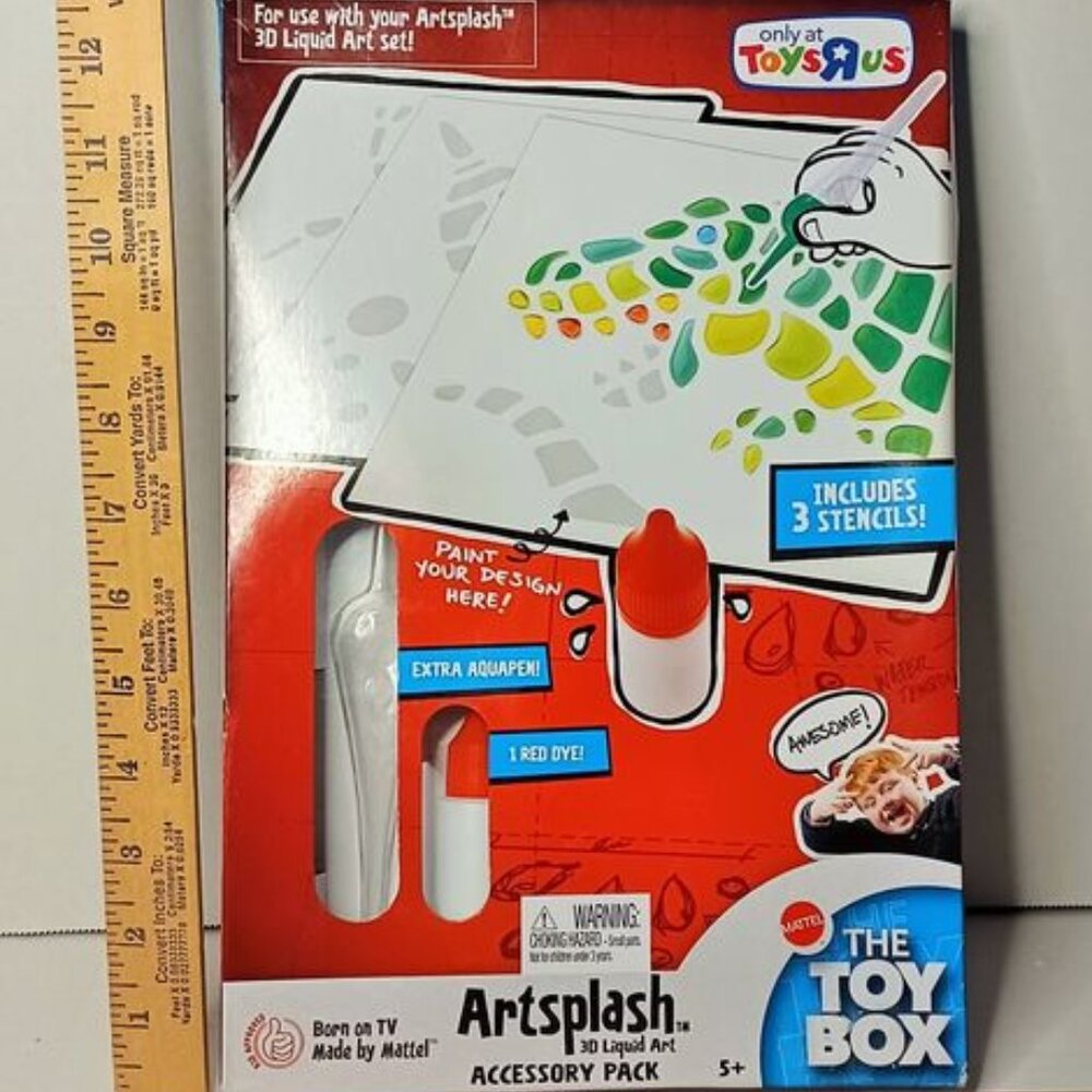 NEW Artsplash 3D Liquid Art Set Accessory Pack